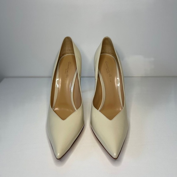BNIB Gianvito Rossi Paris White Pump Size 39.5 EUR /8.5 US - Picture 4 of 14